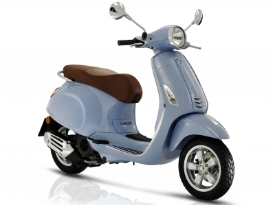 Vespa Primavera Azzurro Pastello