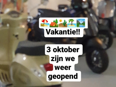 LET OP! GESLOTEN